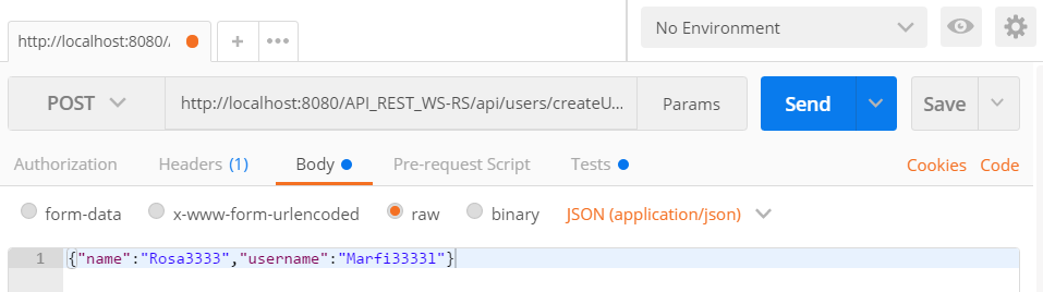 Create a Java REST API with JAX-RS and Jersey